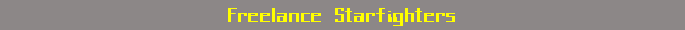 Freelance Starfighters